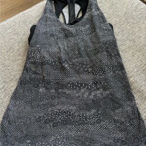 lululemon athletica Black Sparkle Tank Top